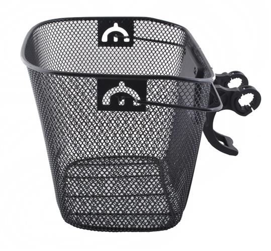 Košík na bicykel čierny